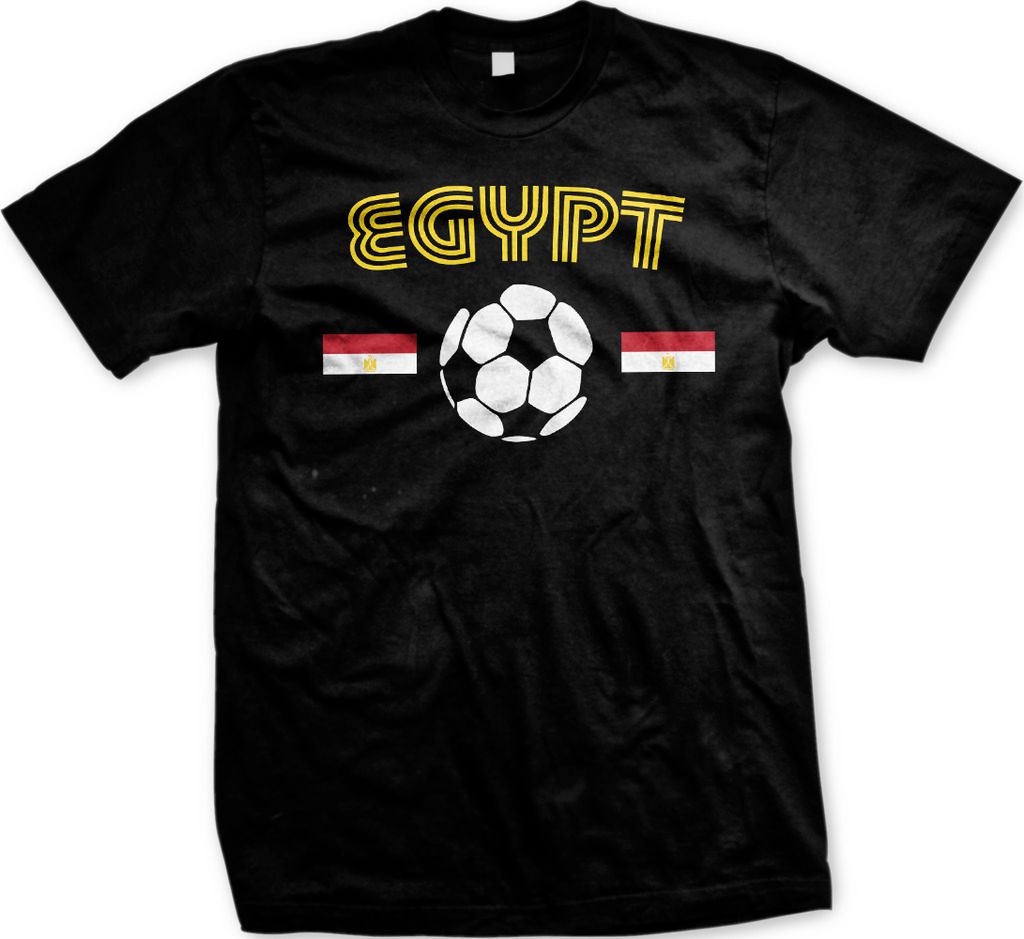 EGYPT NATIONAL SOCCER Team Egyptian The Pharaohs Football Mens Tshirt